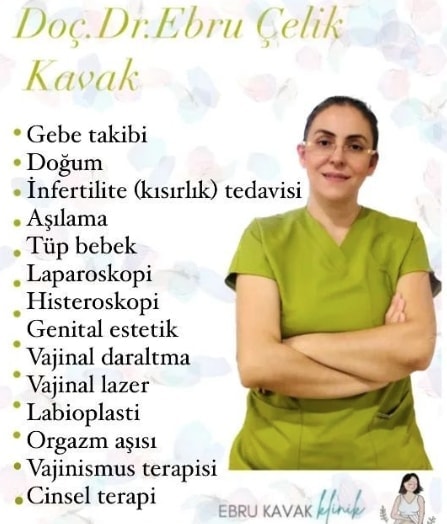 Uzman Doktor ebru elik kavak kadn doum kadn hastalklar
